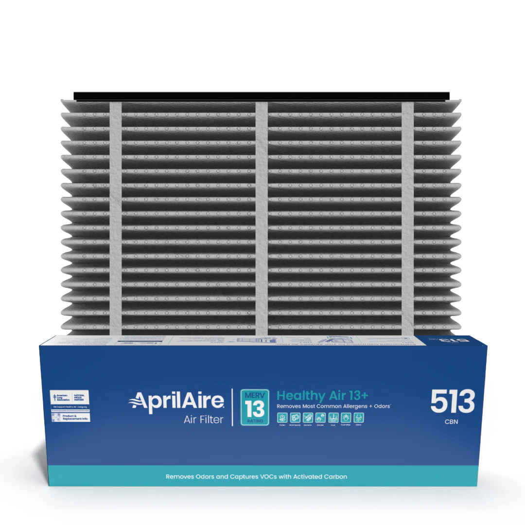 aprilaire-513cbn-odor-reduction-filter-replacement-for-whole-home-air-purifiers-merv-13-with-activated-carbon-removes-odors-from-pets-and-cooking-filters-vocs-and-particulates