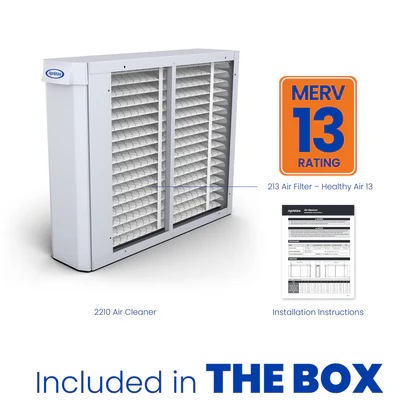 AprilAire 2210 Air Purifier Box Contents Web Ready Photo