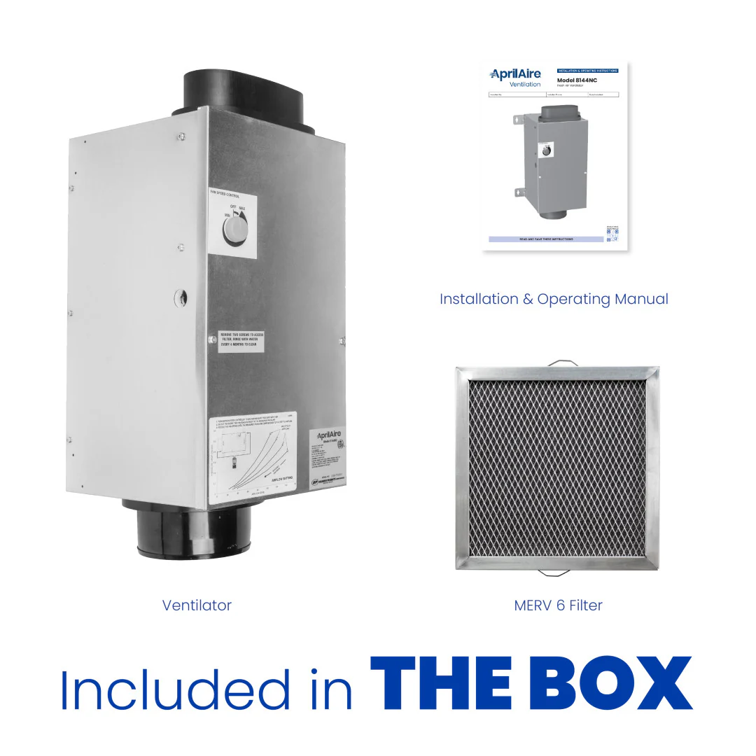 AprilAire 8144NC Fresh Air Ventilator