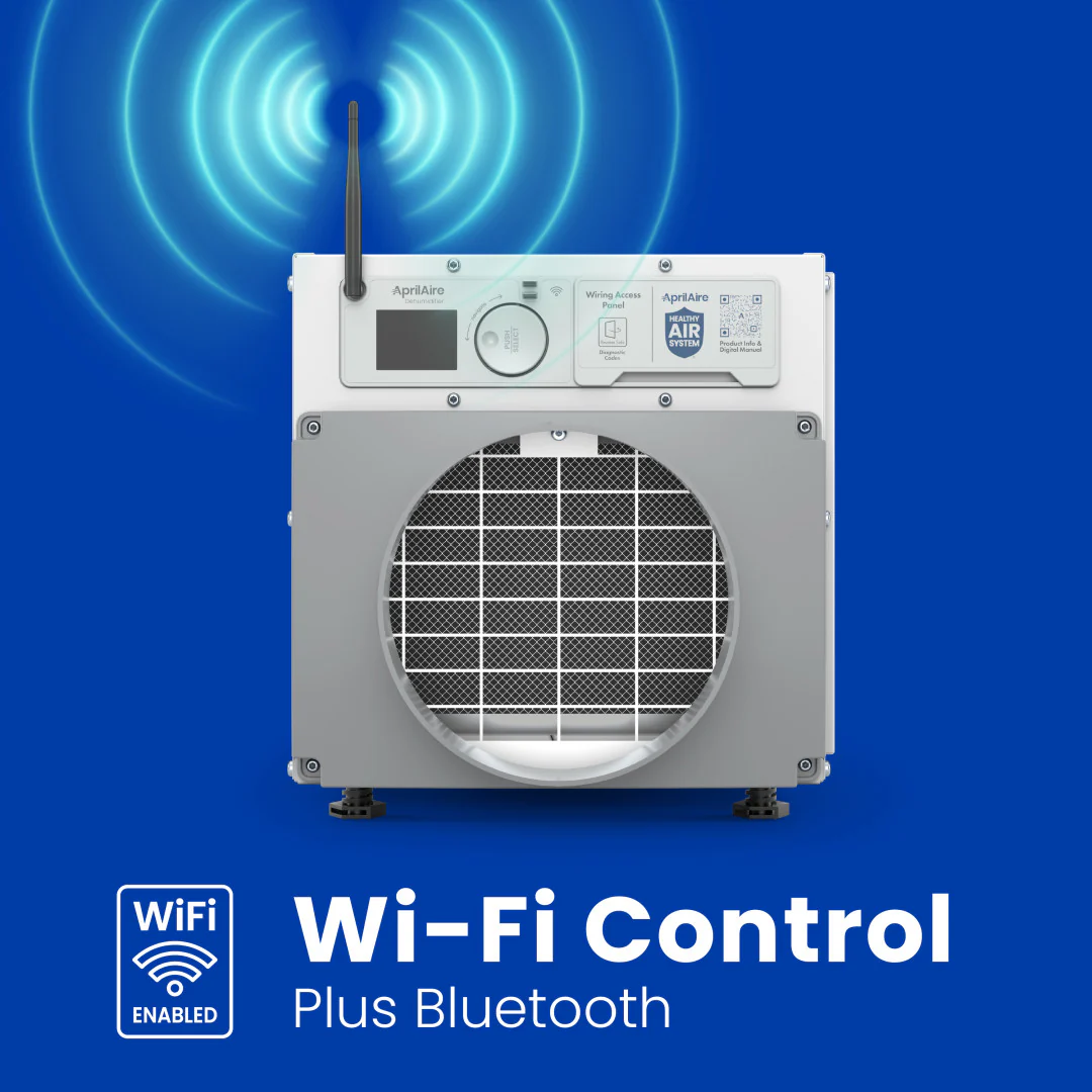 AprilAire E070W Dehumidifier Features Web Ready Photo