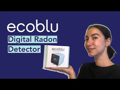 Ecosense EcoBlu Digital Radon Gas Monitor
