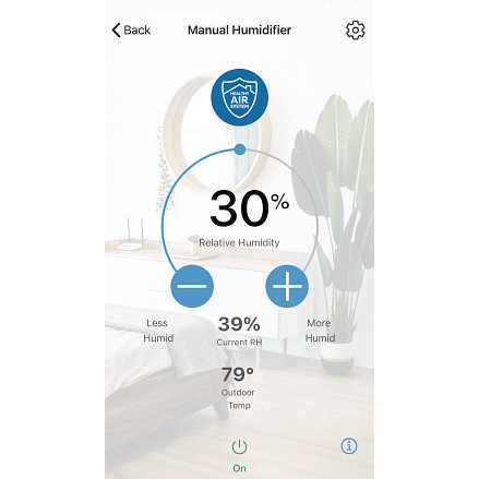 aprilaire wi-fi thermostat app humidifier manual screen user guid