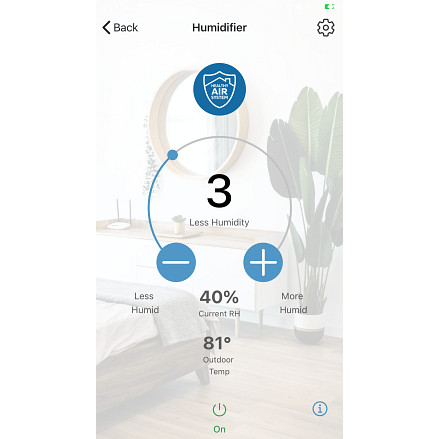 aprilaire wi-fi thermostat app humidifier auto screen user guide