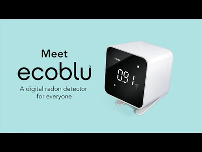 Ecosense EcoBlu Digital Radon Gas Monitor