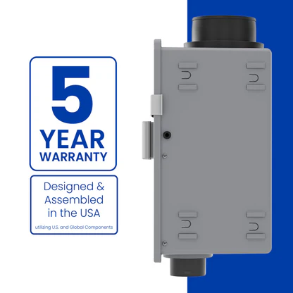 AprilAire 8145 Ventilator Features Side View Web Ready Photo