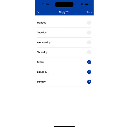 aprilaire wi-fi thermostat app copy to screen user guide photo