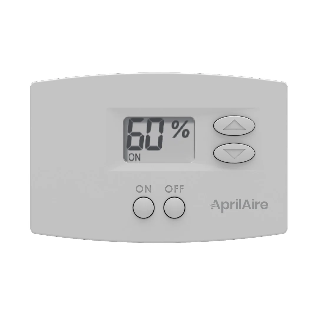 AprilAire 76 Dehumidifier Control With Screen On Hero Photo