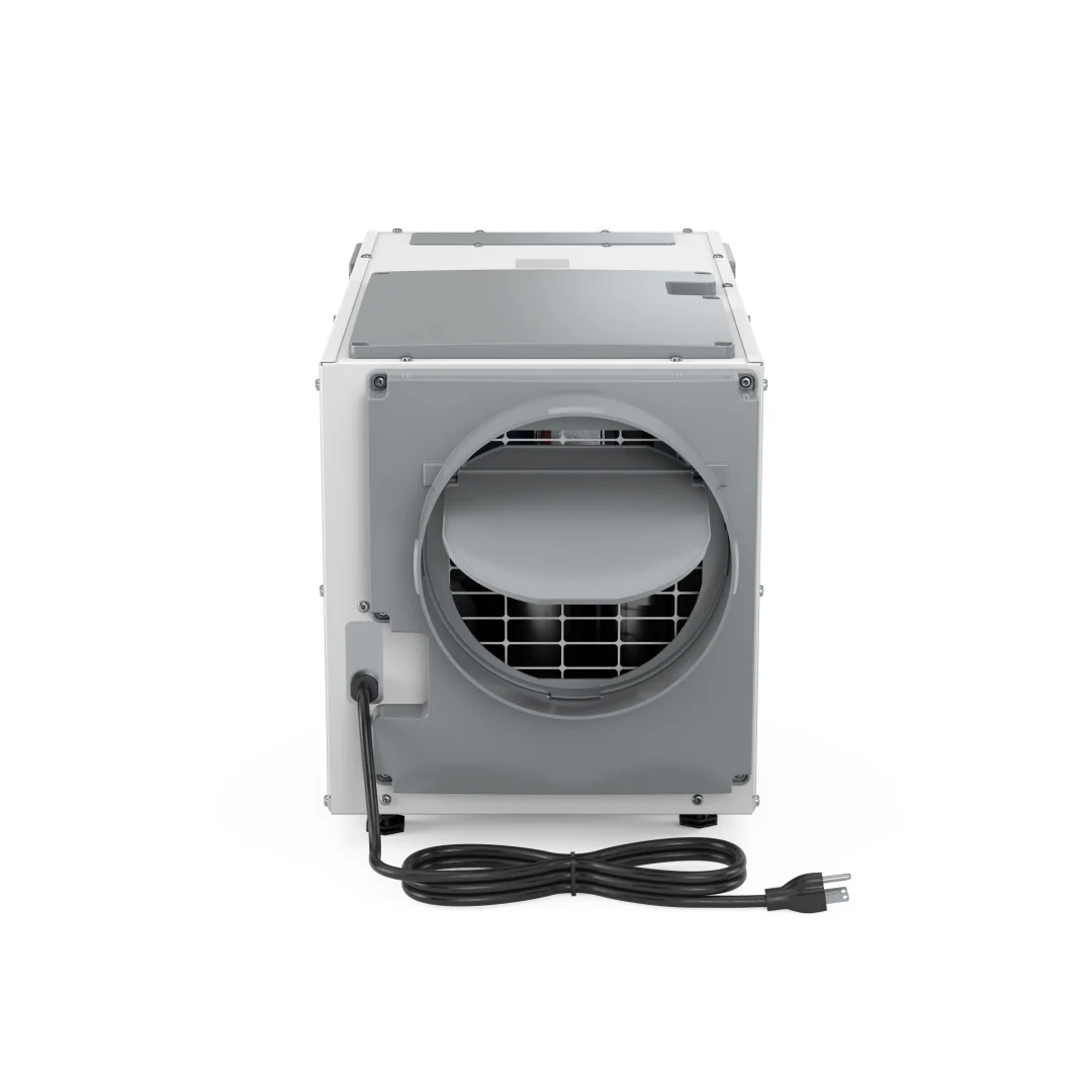 AprilAire E100 Dehumidifier Back Facing Photo
