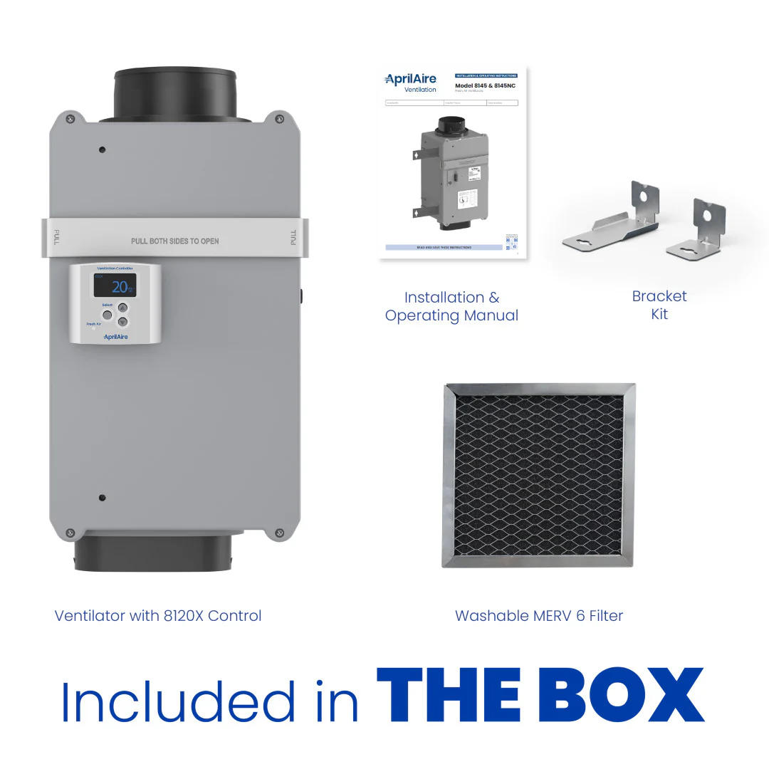 AprilAire 8145 Fresh Air Ventilator
