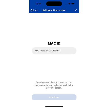 aprilaire wi-fi thermostat app mac id screen user guide
