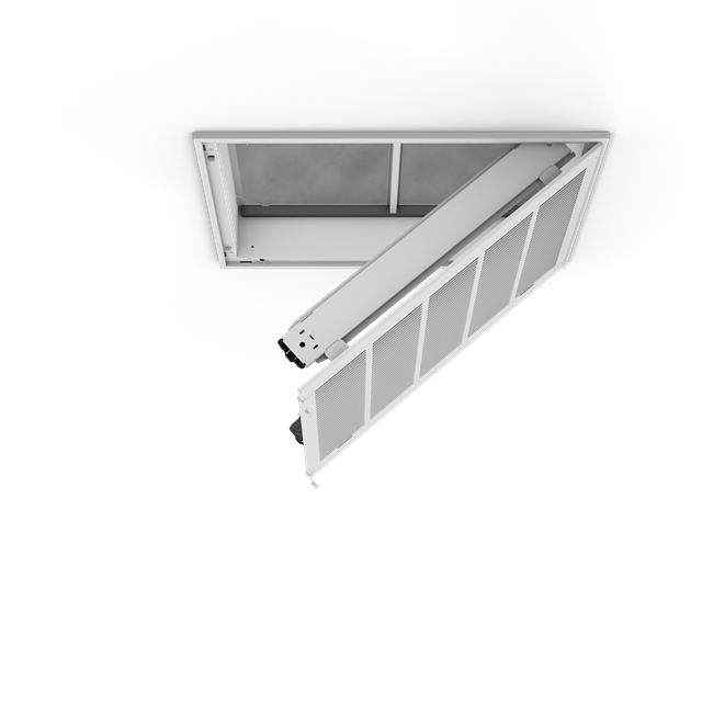 Aprilaire-Filter-Grille-angle-2-open-no-filter-air filter