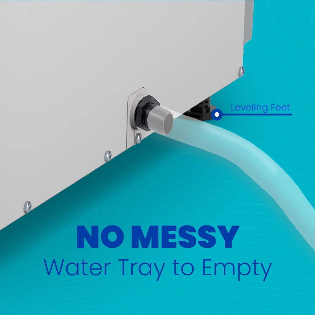 AprilAire Dehumidifiers No Messy Water Tray Web Ready Photo